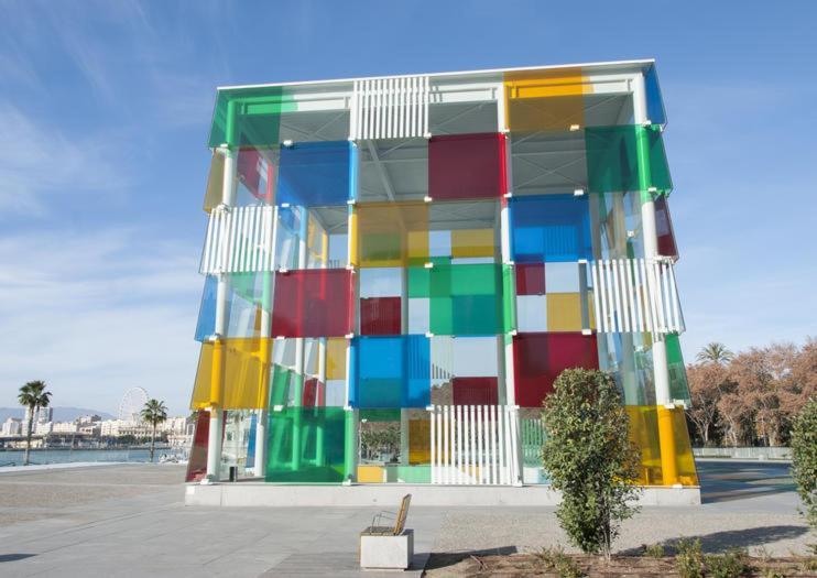 Charming Apartment On The Beach - Pool And Parking Málaga Exterior foto